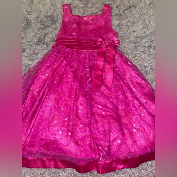 Katie May Dresses Katie M Dress Pink And Purplelish Dress Poshmark